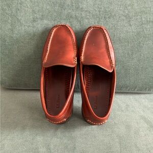 L.L. Bean Men's Tan Leather Slip-On Loafers